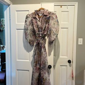 Sue Sartor Silk Organza Special Occasion Dress. Size XL